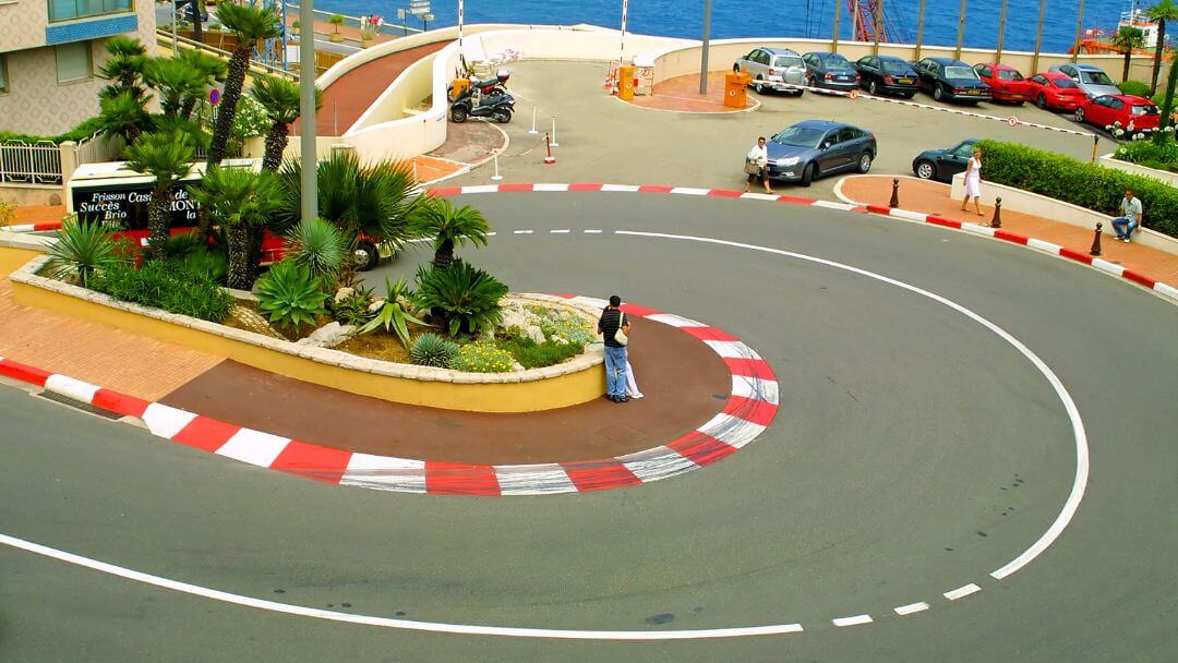 Le virage en épingle à cheveux du Grand Prix de Monaco