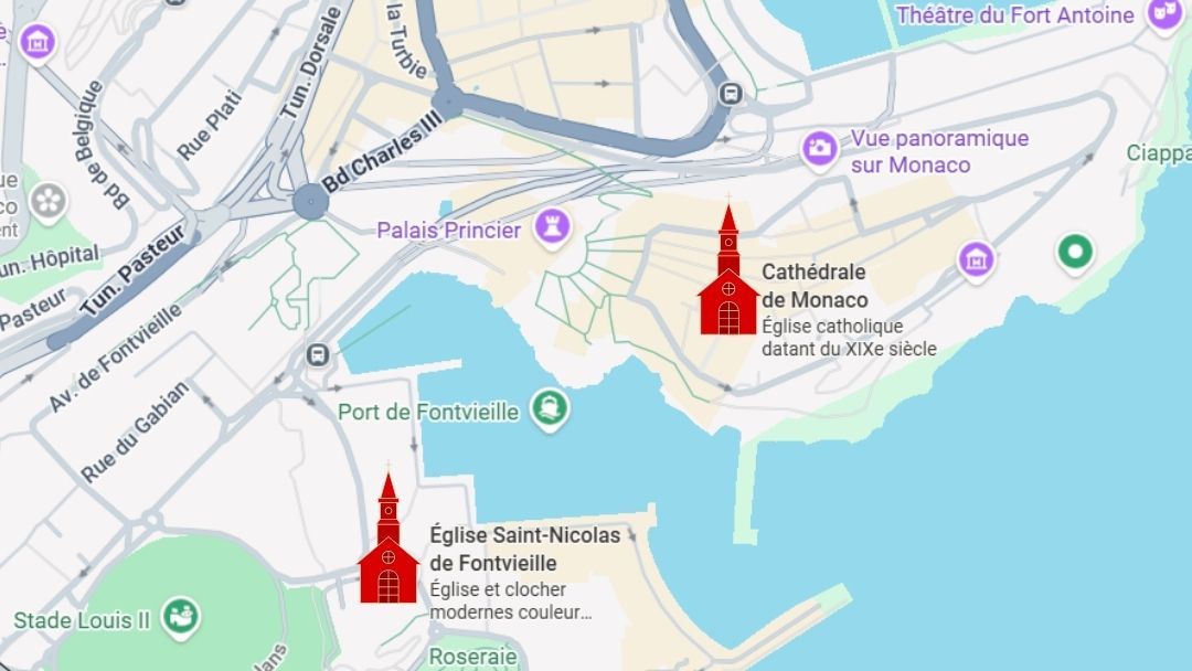 Différence entre la cathédrale de Moacon et l'église Saint-Nicolas